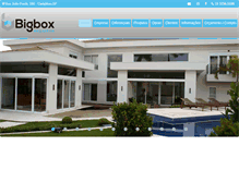 Tablet Screenshot of bigboxesquadrias.com.br